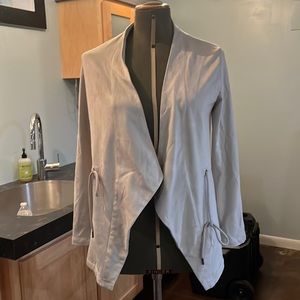 Brand new nude suede Thread & Supply blazer size M